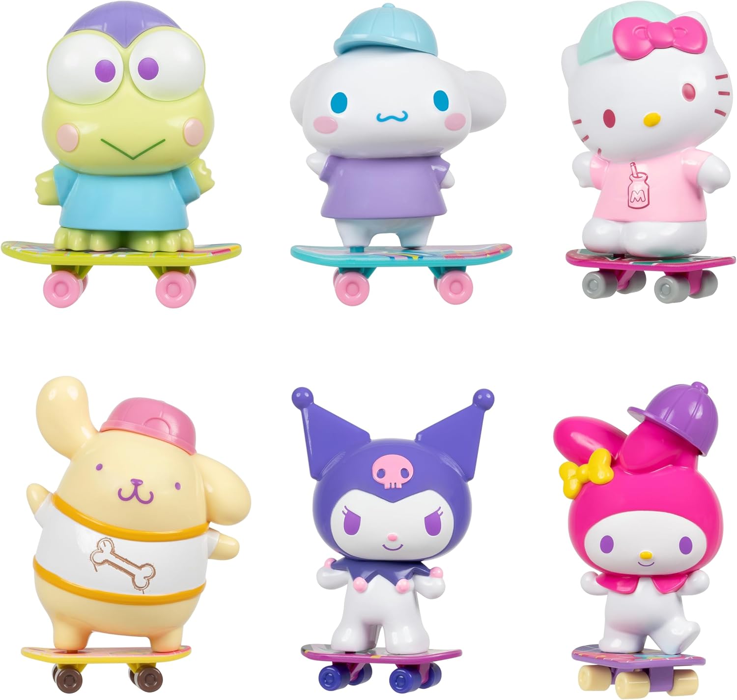 Jazwares Hello Kitty and Friends, 4” Ultra-Premier 6-Figure Set